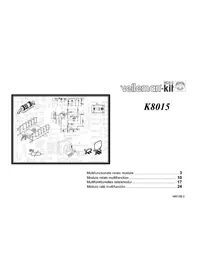 Notice VELLEMAN K8015 Controller