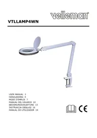 Notice VELLEMAN VTLLAMP4WN Lampe