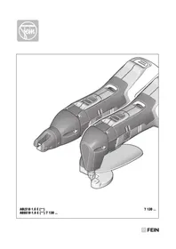 Notice Fein ABLS 18 1.6 E SELECT Paire de ciseaux