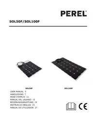 Notice Perel SOL100F Panneau solaire