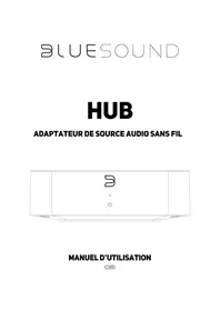 Notice Bluesound HUB Haut-parleur