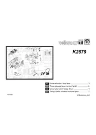 Notice VELLEMAN K2579 Controller