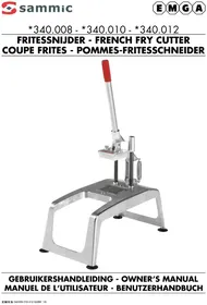 Notice Sammic 340008 Trancheuse
