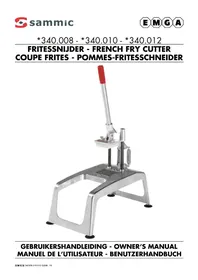 Notice Sammic 340012 Trancheuse