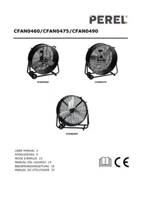 Notice Perel CFAN0475 Ventilateur