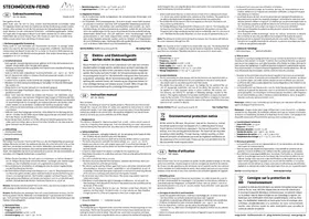 Notice Gardigo 66985 Lutte antiparasitaire