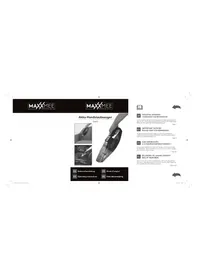Notice Maxxmee 03605 Aspirateur de table