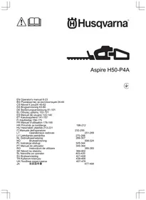 Notice HUSQVARNA ASPIRE H50P4A Taille-haies