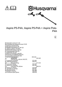 Notice HUSQVARNA ASPIRE P5P4A Scie