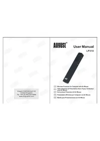Notice August LP310B Pointeur laser