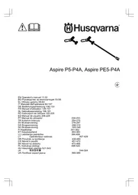 Notice HUSQVARNA ASPIRE PE5P4A Scie