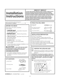 Notice GE SBSD137HMS Secadora