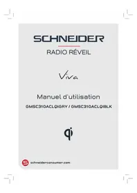 Notice SCHNEIDER VIVA GMSC310ACLQIGRY Radio