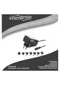 Notice EnerGenie EGMC008 Power adapter