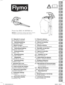 Notice FLYMO POWER VAC 3000 Souffleur