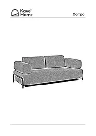 Notice Kave Home COMPO Canape / sofa / banc