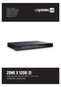 Notice LD Systems ZONE X 1208 Processeur