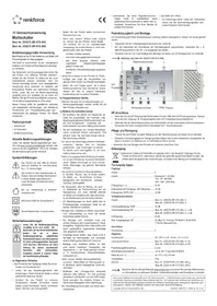 Notice Renkforce RFSTS360 Commutateur