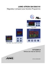 Notice Jumo DTRON 316 Thermostat