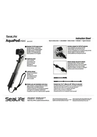 Notice SEALIFE SAQUAPOD MINI L912 Trépied