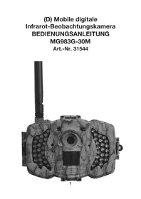 Notice Berger & Schröter MG983G30M Caméra vidéo