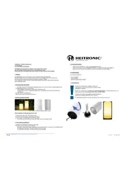 Notice Heitronic 501000 Éclairage