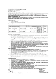 Notice Heitronic 35111 Lampe