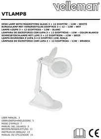 Notice VELLEMAN VTLAMP8 Lampe