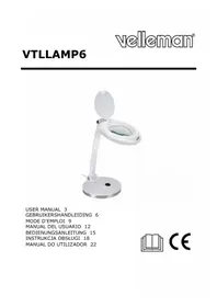Notice VELLEMAN VTLLAMP6 Lampe