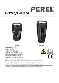 Notice Perel PHT1200 Aquecimento