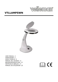 Notice VELLEMAN VTLLAMP5WN Lampe