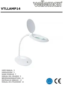 Notice VELLEMAN VTLLAMP14 Lampe