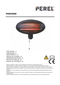 Notice Perel PHW2000 Aquecimento