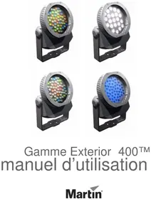 Notice MARTIN EXTERIOR 410 Éclairage