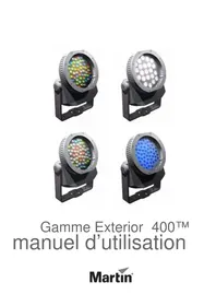 Notice MARTIN EXTERIOR 420 Éclairage