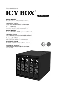 Notice Icy Box IB555SSK Κουτί σκληρού δίσκου