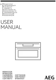 Notice AEG BFB8002QM Elektrisk ovn