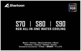 Notice Sharkoon S80 Système de refroidissement pour ordinateur portable