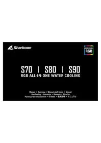 Notice Sharkoon S70 Système de refroidissement pour ordinateur portable