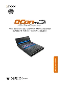 Notice icon QCON PRO XS Table de mixage