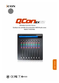 Notice icon QCON EX G2 Table de mixage