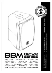 Notice ANT BBM5 WP Haut-parleur