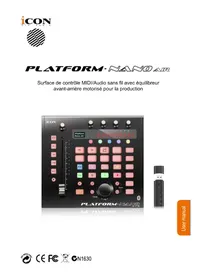 Notice icon PLATFORM NANO AIR Table de mixage