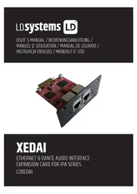 Notice LD Systems XEDAI Recepteur