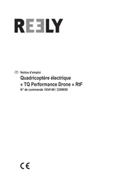 Notice Reely TQ PERFORMACE Drone