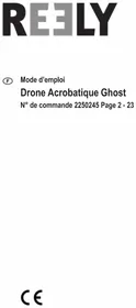 Notice Reely GHOST Drone