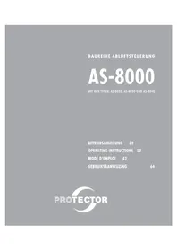 Notice Protector AS8240 Climatisation