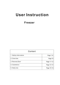 Notice CANDY CUHS 38FW Fagyasztó