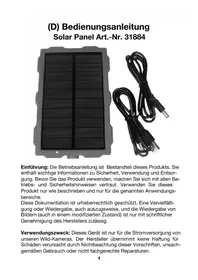 Notice Berger & Schröter 31884 Chargeur de piles