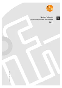 Notice IFM PM1107 Capteur de pression
